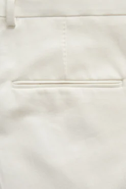 Slim Fit Brushed Wool Trousers