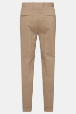 Slim Fit Brushed Wool Trousers