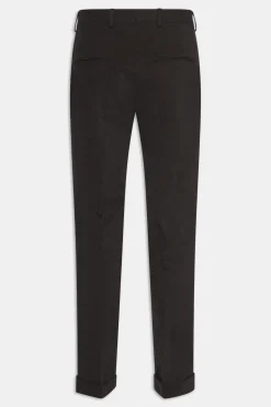 Slim Fit Brushed Wool Trousers
