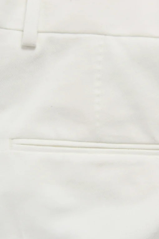 Slim Fit Brushed Wool Trousers