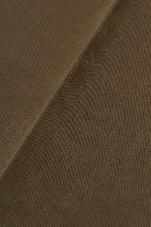 Slim Fit Brushed Wool Trousers