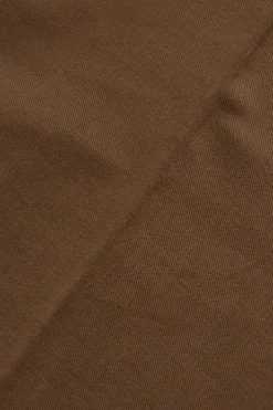 Slim Fit Brushed Wool Trousers