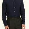 Slim Fit Button Down Flannel Shirt