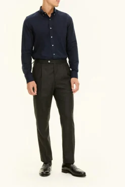 Slim Fit Button Down Flannel Shirt