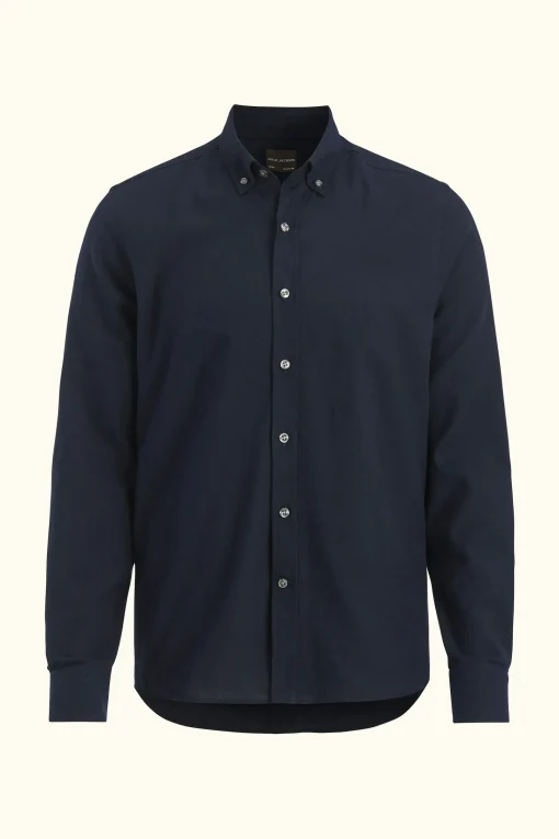 Slim Fit Button Down Flannel Shirt