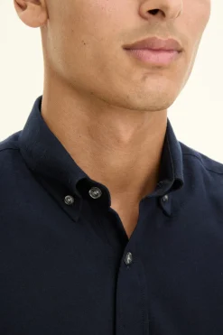 Slim Fit Button Down Flannel Shirt