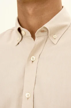 Slim Fit Button Down Flannel Shirt