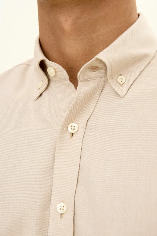 Slim Fit Button Down Flannel Shirt