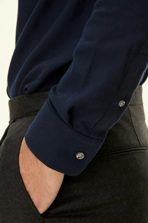 Slim Fit Button Down Flannel Shirt