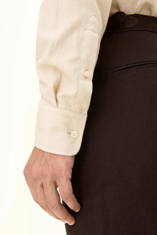 Slim Fit Button Down Flannel Shirt
