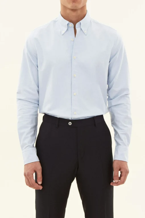 Slim Fit Button Down Oxford Shirt