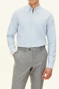 Slim Fit Button Down Oxford Shirt