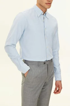 Slim Fit Button Down Oxford Shirt