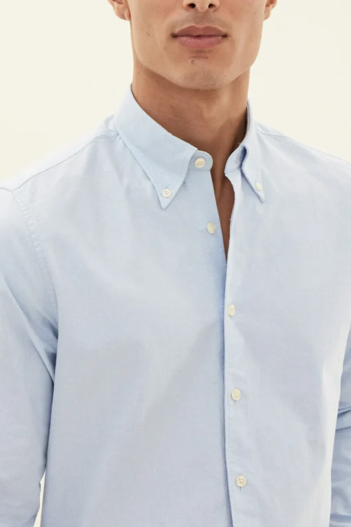 Slim Fit Button Down Oxford Shirt