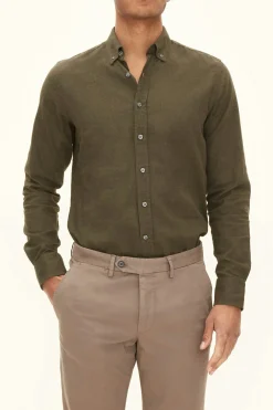 Slim Fit Button Down Shirt