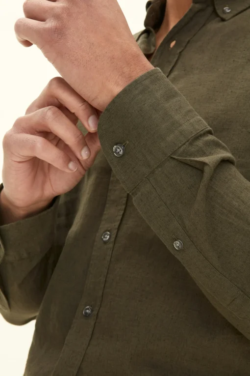 Slim Fit Button Down Shirt