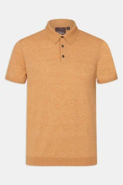 Slim Fit Combed Cotton Polo Shirt