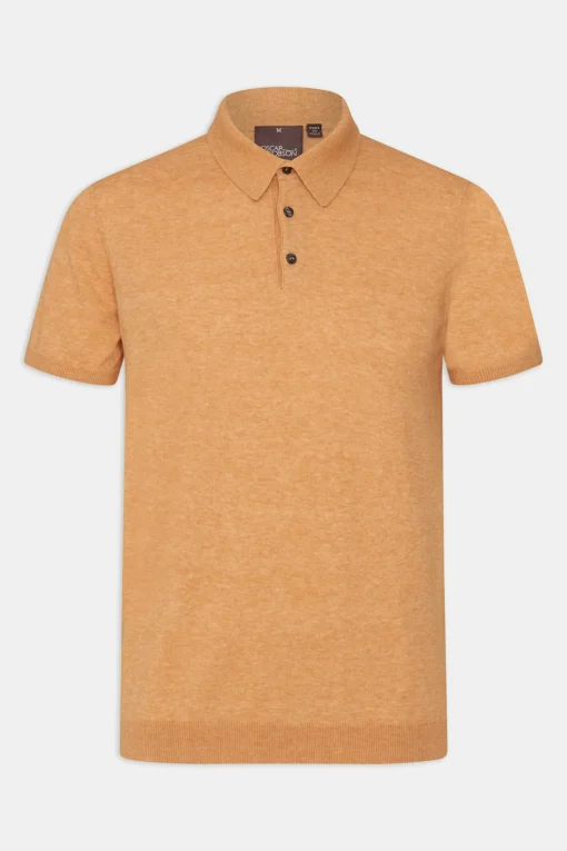 Slim Fit Combed Cotton Polo Shirt