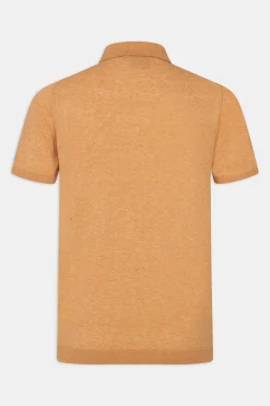 Slim Fit Combed Cotton Polo Shirt