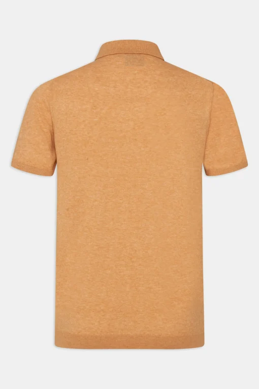 Slim Fit Combed Cotton Polo Shirt