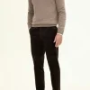 Slim Fit Corduroy Trousers