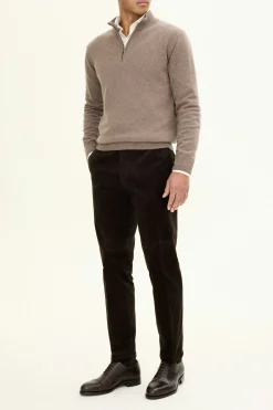 Slim Fit Corduroy Trousers