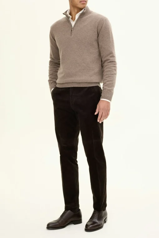 Slim Fit Corduroy Trousers
