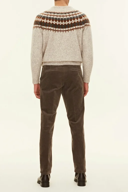 Slim Fit Corduroy Trousers