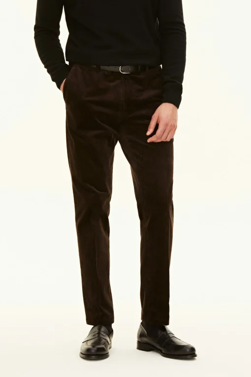 Slim Fit Corduroy Trousers