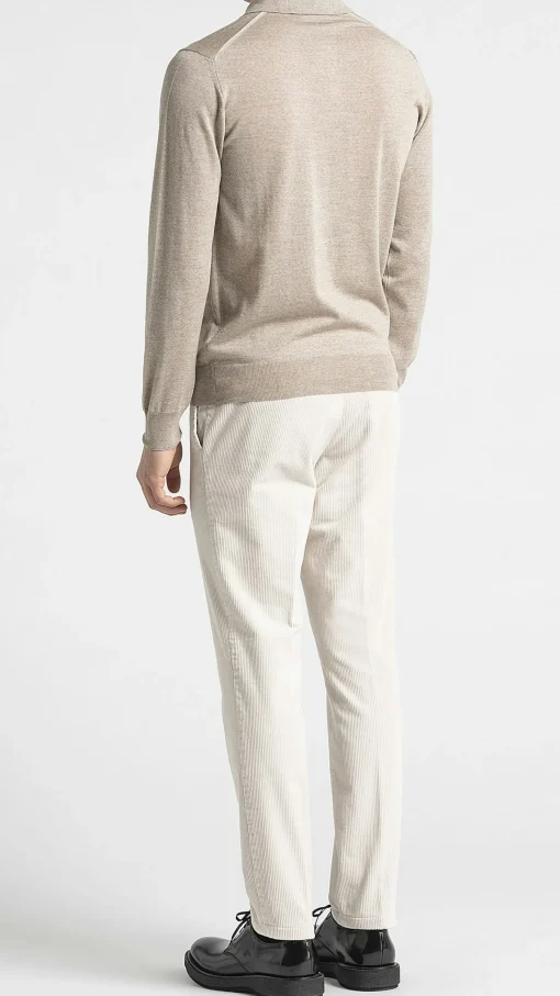 Slim Fit Corduroy Trousers