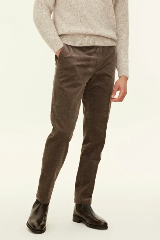 Slim Fit Corduroy Trousers