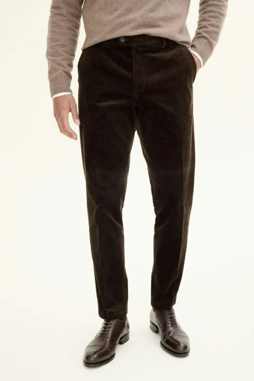 Slim Fit Corduroy Trousers