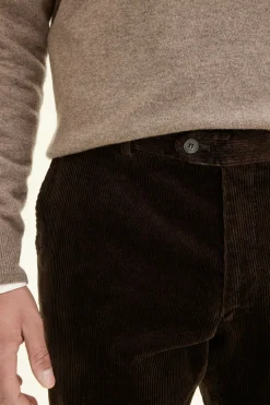 Slim Fit Corduroy Trousers