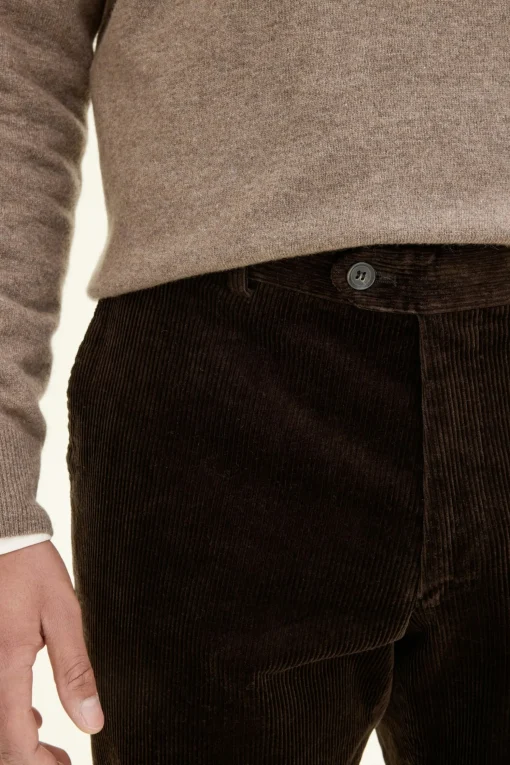 Slim Fit Corduroy Trousers