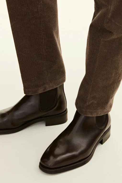 Slim Fit Corduroy Trousers