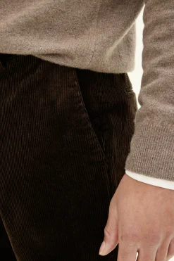 Slim Fit Corduroy Trousers