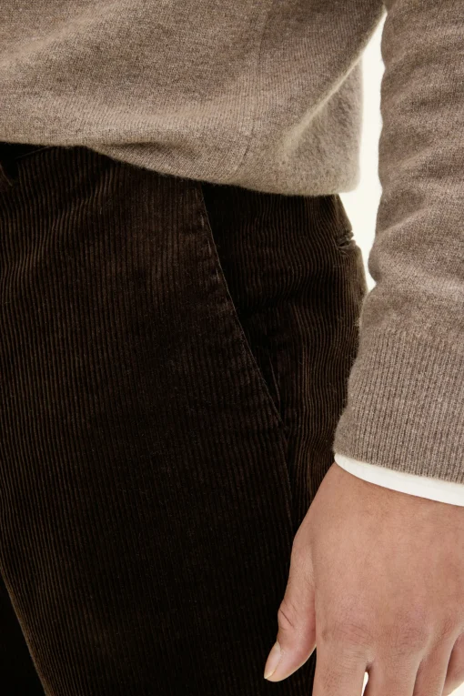 Slim Fit Corduroy Trousers