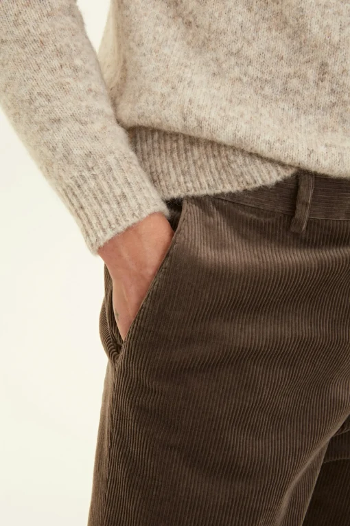 Slim Fit Corduroy Trousers