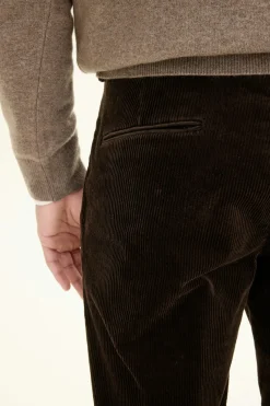 Slim Fit Corduroy Trousers