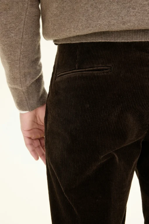Slim Fit Corduroy Trousers