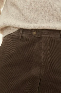 Slim Fit Corduroy Trousers