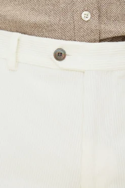 Slim Fit Corduroy Trousers