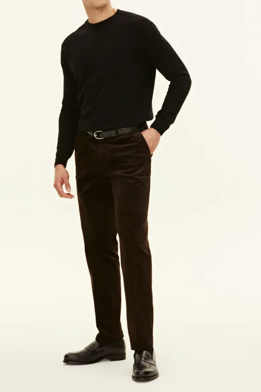 Slim Fit Corduroy Trousers