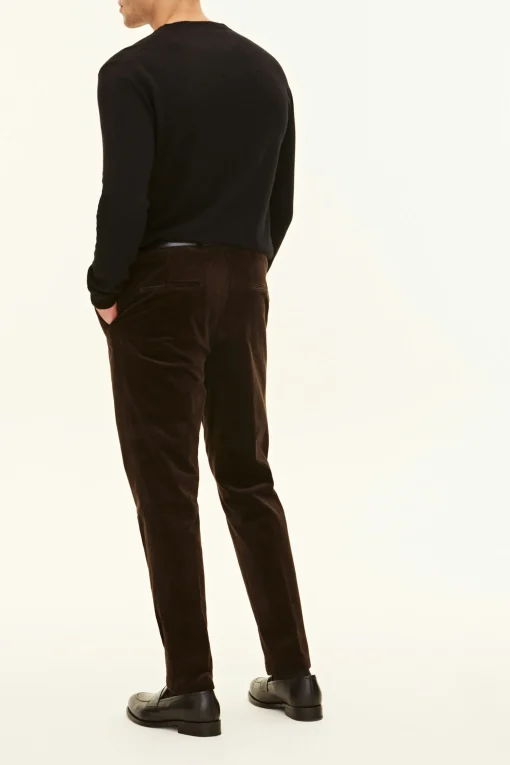 Slim Fit Corduroy Trousers