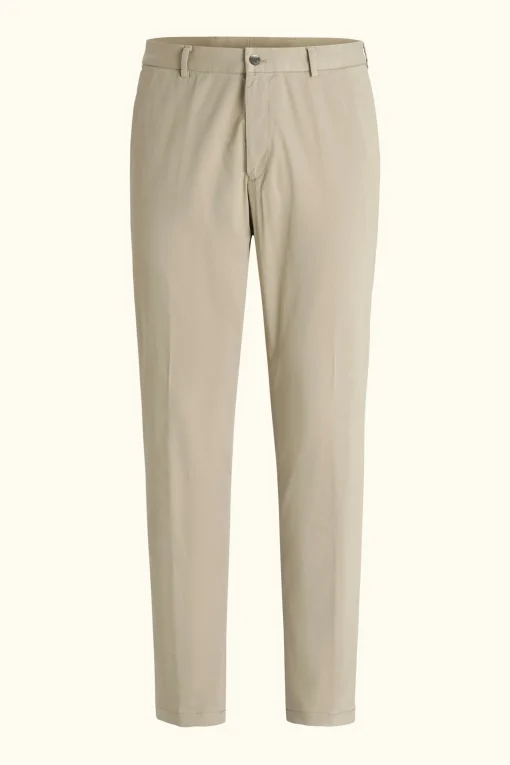 Slim Fit Cotton Stretch Trousers