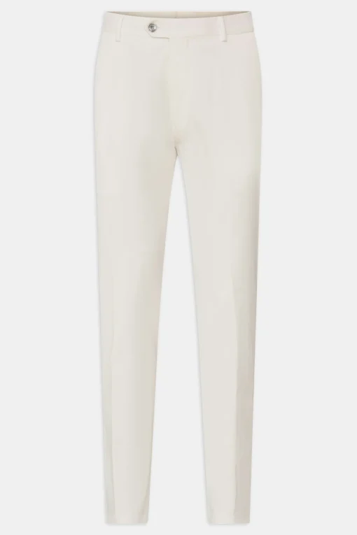 Slim Fit Cotton Stretch Trousers