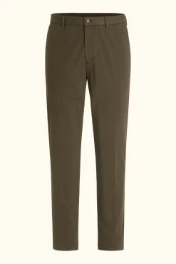 Slim Fit Cotton Stretch Trousers