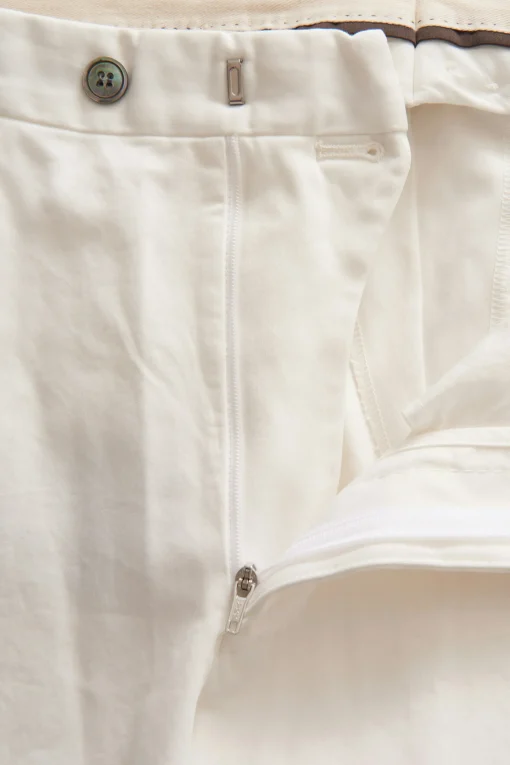 Slim Fit Cotton Stretch Trousers