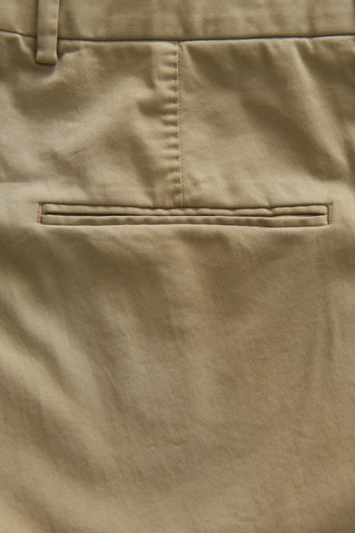Slim Fit Cotton Stretch Trousers