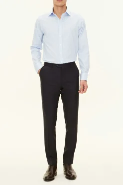 Slim Fit Cut Away Non-Iron Cotton Shirt